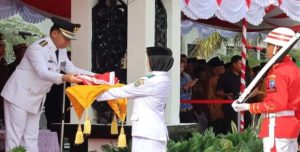 Pj Bupati Barsel Menjadi Inspektur Upacara Pada HUT RI 17 Agustus