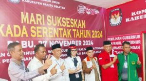 Paslon Kepala Daerah Barsel PeNa Optimis Menang Dengan Nomor Urut 01