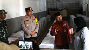 Pj Bupati Barito Selatan Pantau Logistik Pilkada Tahun 2024